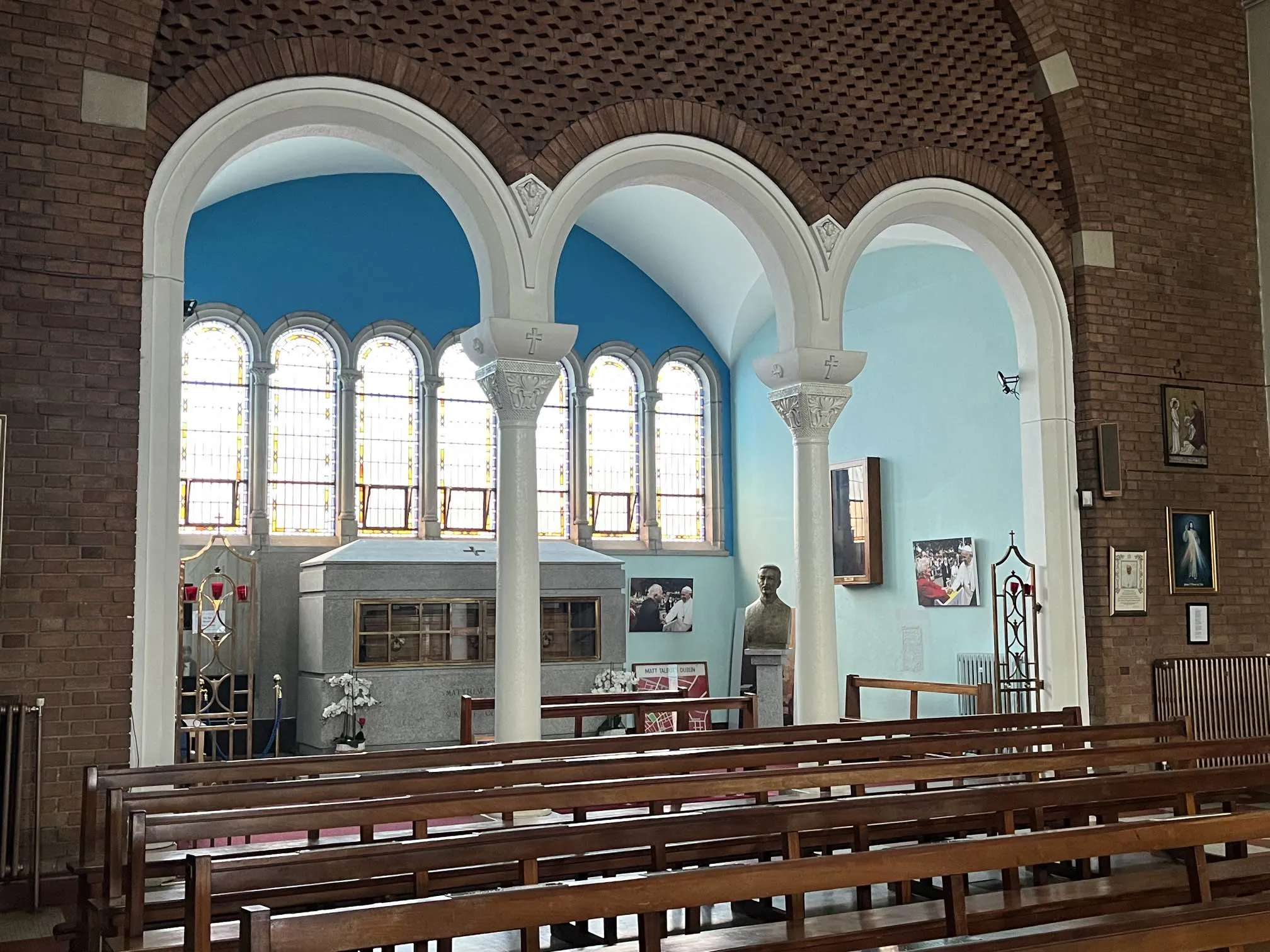 The Matt Talbot Shrine in Dublin. Credit: Courtney Mares/CNA