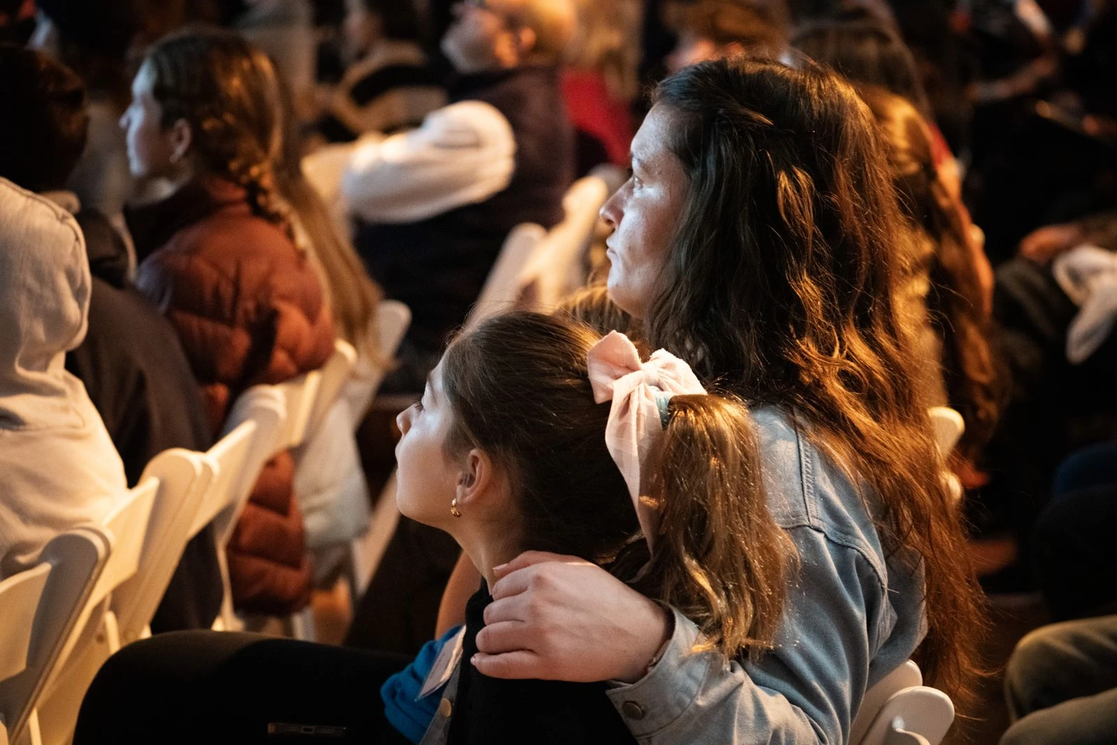 Attendees of a panel discussion titled "Why Have Children?" on Feb. 15, 2025, at the New York Encounter conference in New York City. Credit: Migi Fabara/EWTN News