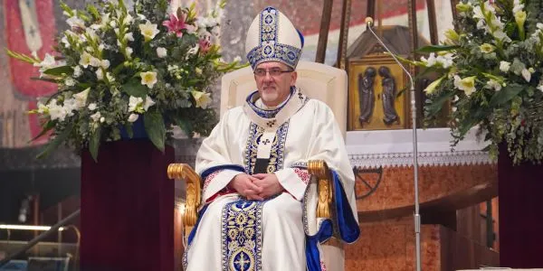 The Latin patriarch of Jerusalem, Cardinal Pierbattista Pizzaballa. Credit: The Latin Patriarchate of Jerusalem