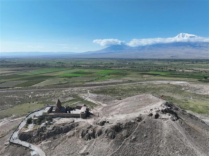 The monastery of Khor Virap and Ararat in Armenia. Credit: AGAP