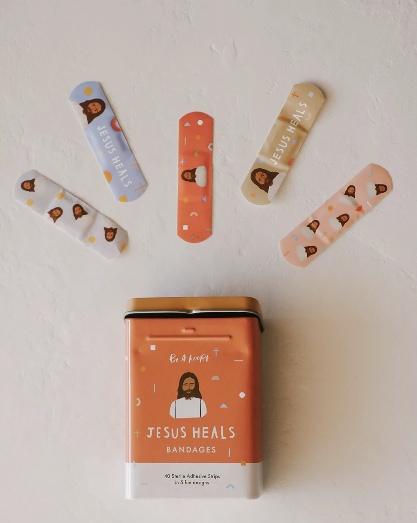 The Jesus heals bandages from Be A Heart. Credit: Be A Heart