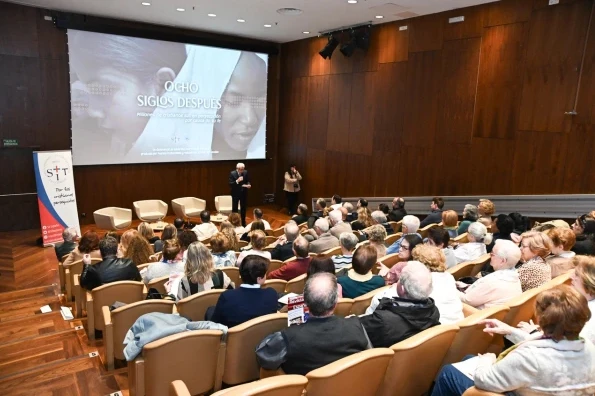 Screening of the documentary at the Thyssen-Bornemisza Museum in Madrid. Credit: Trinitarian Order