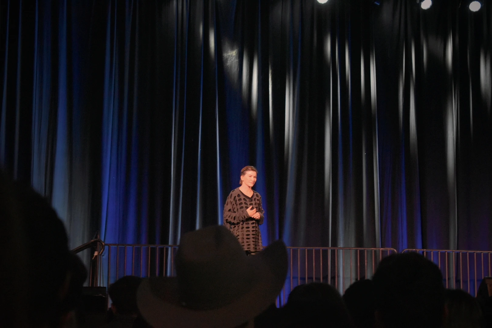 Tammy Peterson, popular podcaster and wife of psychologist and author Jordan Peterson, speaks at a SEEK25 breakout session in Salt Lake City about gratitude and her recent conversion to Catholicism. Credit: Kate Quinones/CNA