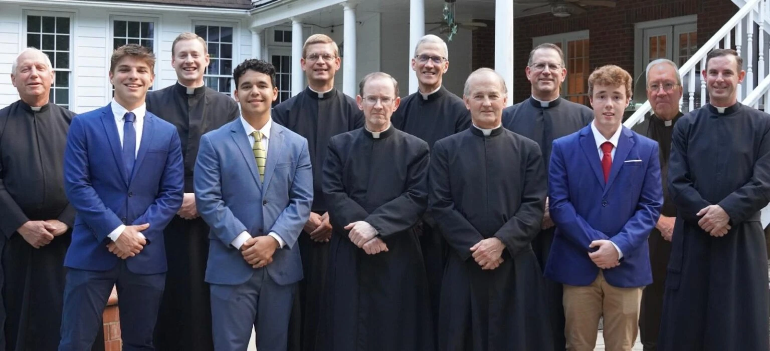 Members of The Legionaries of Christ community in Cumming, Georgia. Credit: Photo courtesy of Regnum Christi North America