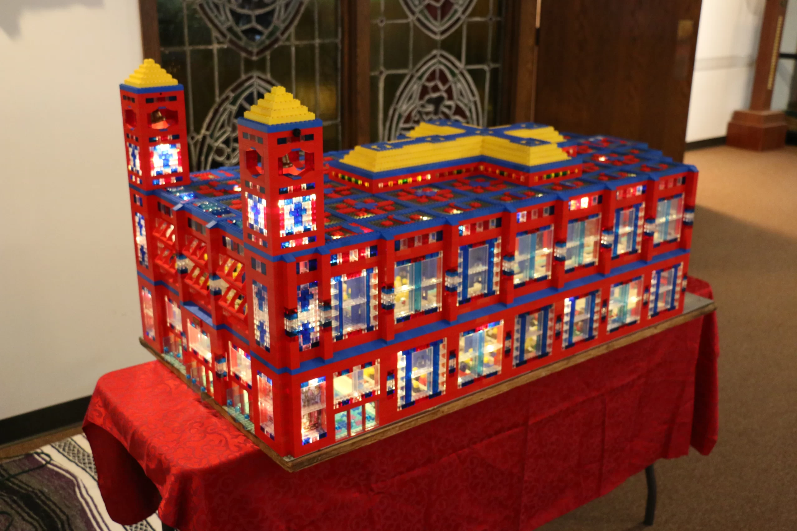 One of John Kraemer's Lego creations. Credit: Photo courtesy of John Kraemer