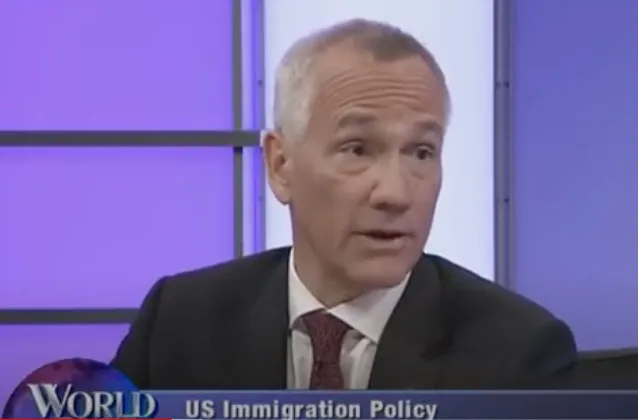 "It's incumbent upon the United States to craft a policy to ensure the people are safe but also to ensure that the laws are enforced," says Andrew Arthur, a former U.S. immigration judge who is currently resident fellow in law and policy at the Center for Immigration Studies. Credit: EWTN News/Screenshot