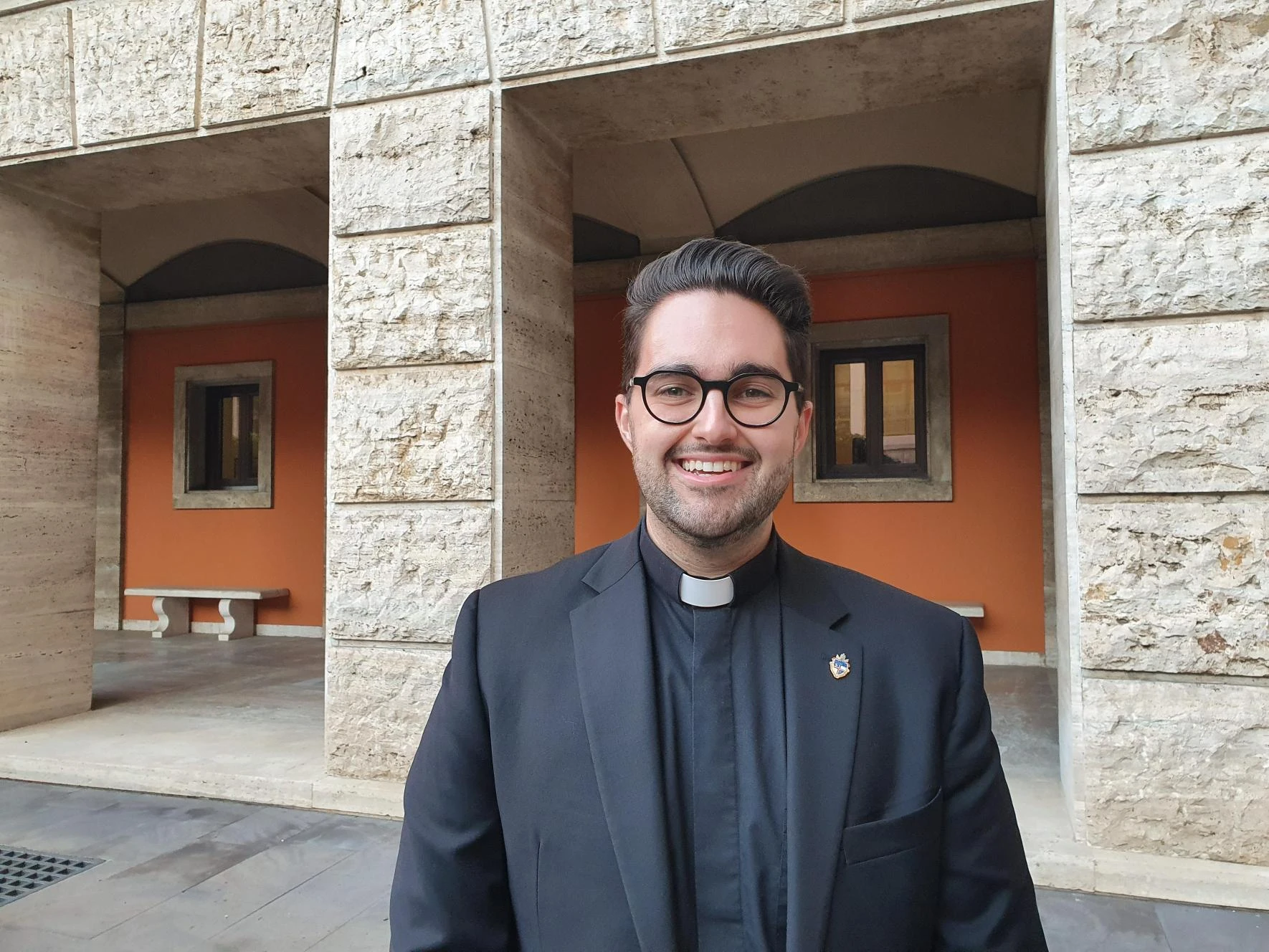 Deacon Nathan Ledoux. Credit: Hannah Brockhaus/CNA