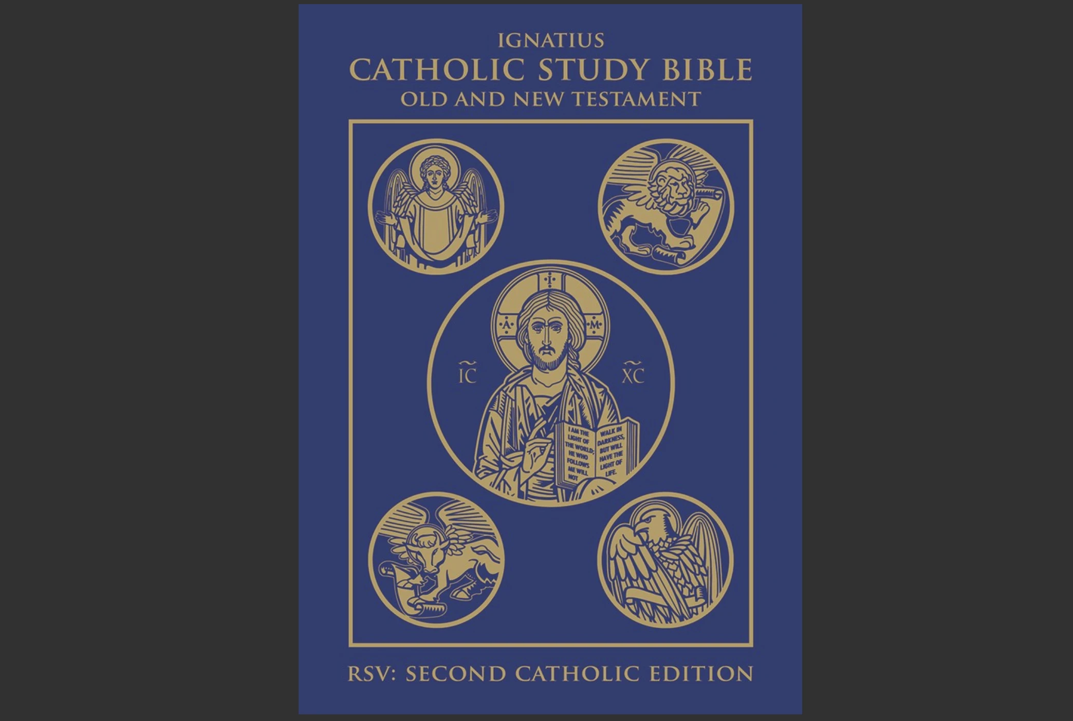 The cover of the Ignatius Catholic Study Bible. Credit: Courtesy of Ignatius Press