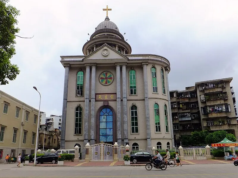 St. Joseph’s Cathedral in Shantou, China. Credit: Kc1446 at Chinese Wikipedia, CC BY-SA 3.0, via Wikimedia Commons