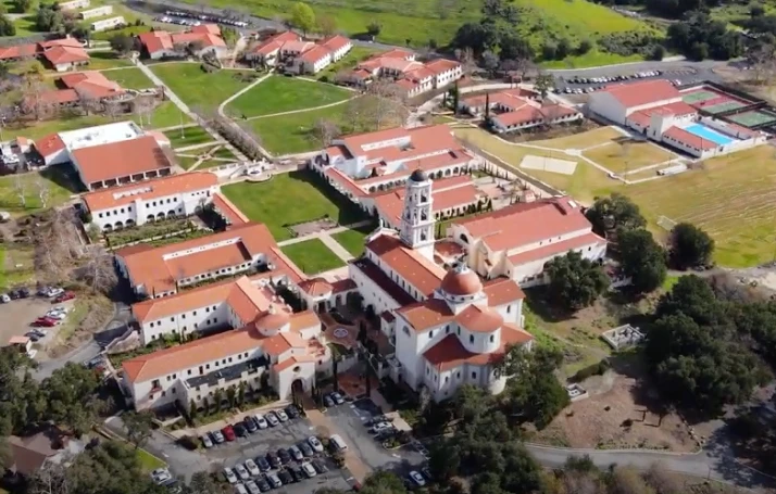 The campus of Thomas Aquinas College in Santa Paula, California. Credit: Courtesy of Thomas Aquinas College/YouTube